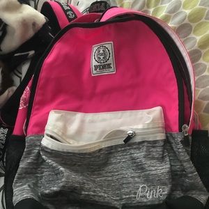 Pink Victoria secret backpack